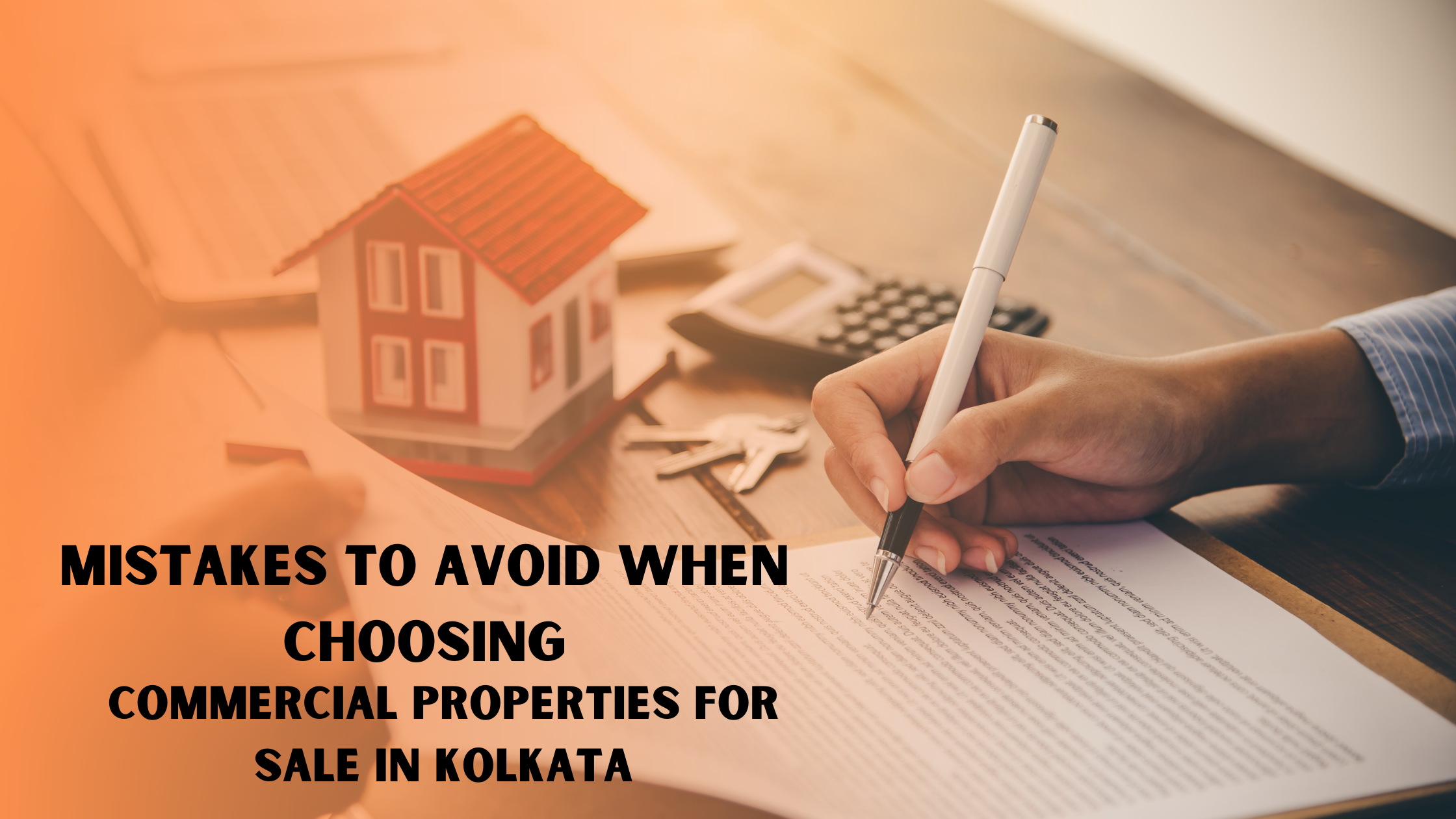 Mistakes to Avoid When Choosing Commercial Properties for Sale in Kolkata