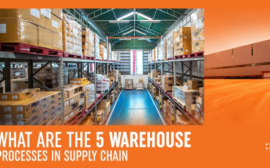 What are the 5 Warehouse Processes in the Supply Chain