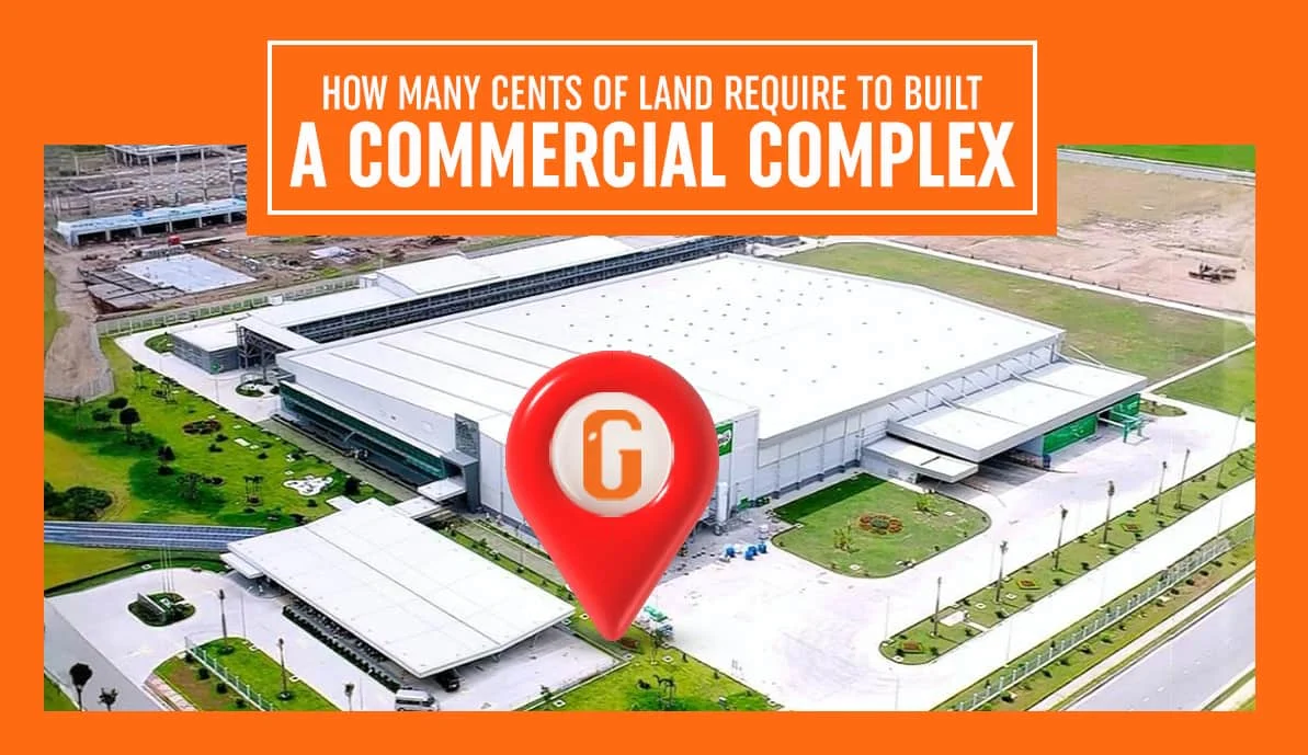 Commercial complex land planning