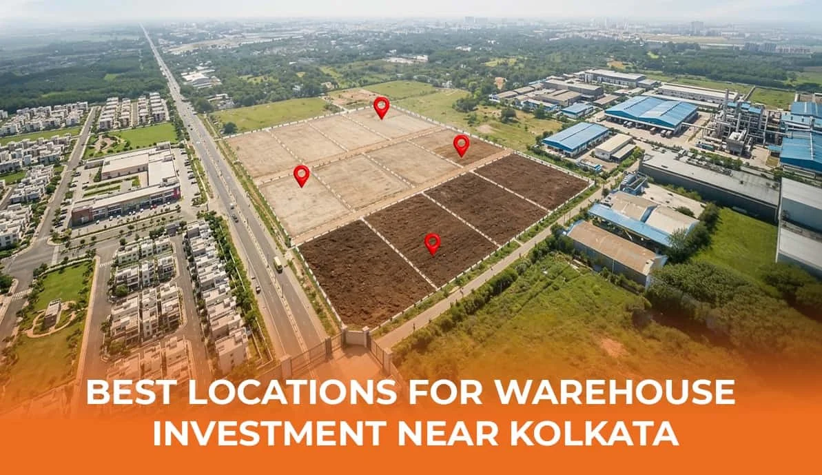 Warehouse investment near Kolkata map