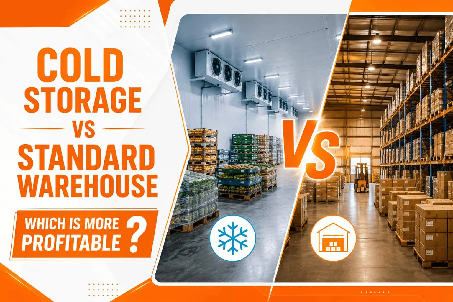 Cold Storage vs Standard Warehouse Which Is More Profitable Cold storage vs warehouse profitability comparison