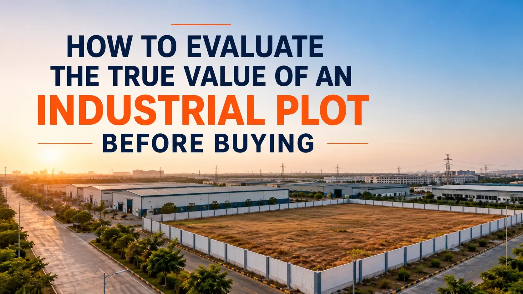 Industrial plot value evaluation guide