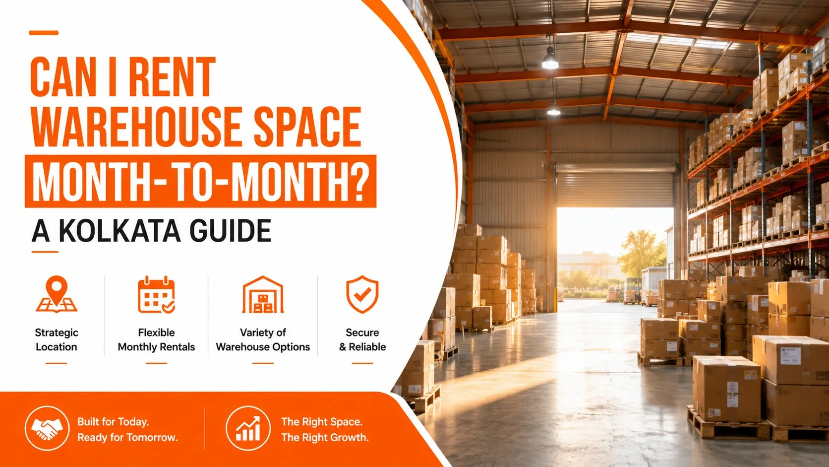 Can I Rent Warehouse Space Month-to-Month A Kolkata Guide Month-to-month warehouse space in Kolkata