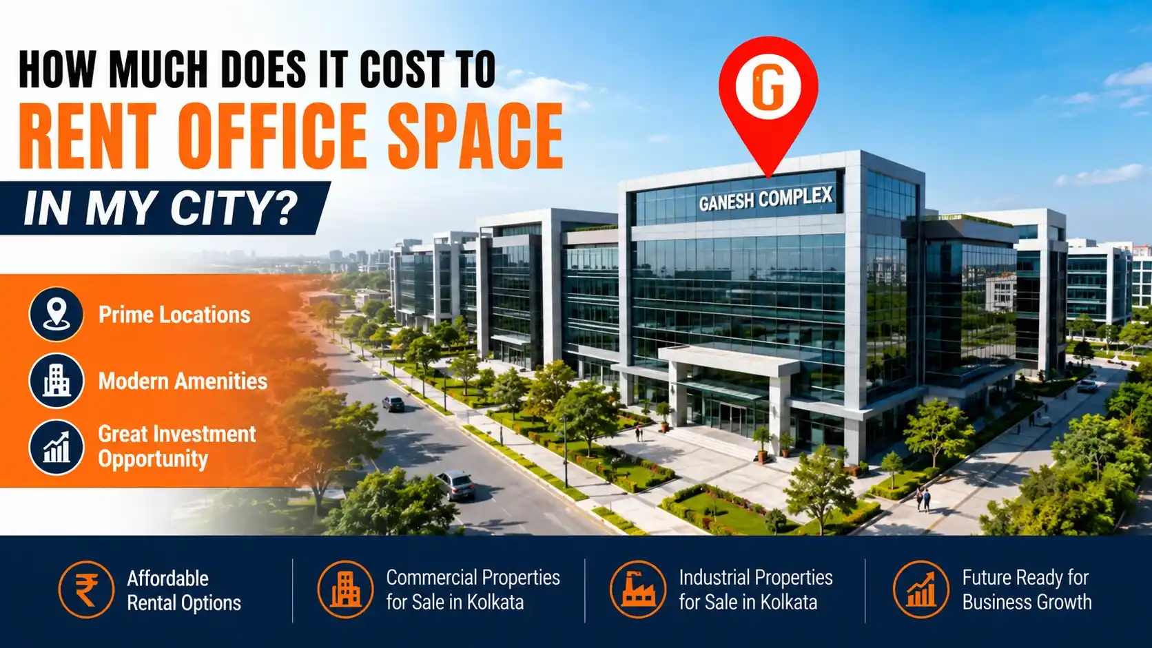 How Much Does it Cost to Rent Office Space in my City Modern office space for rent in city