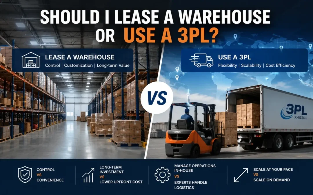 Should I Lease a Warehouse or use a 3PL