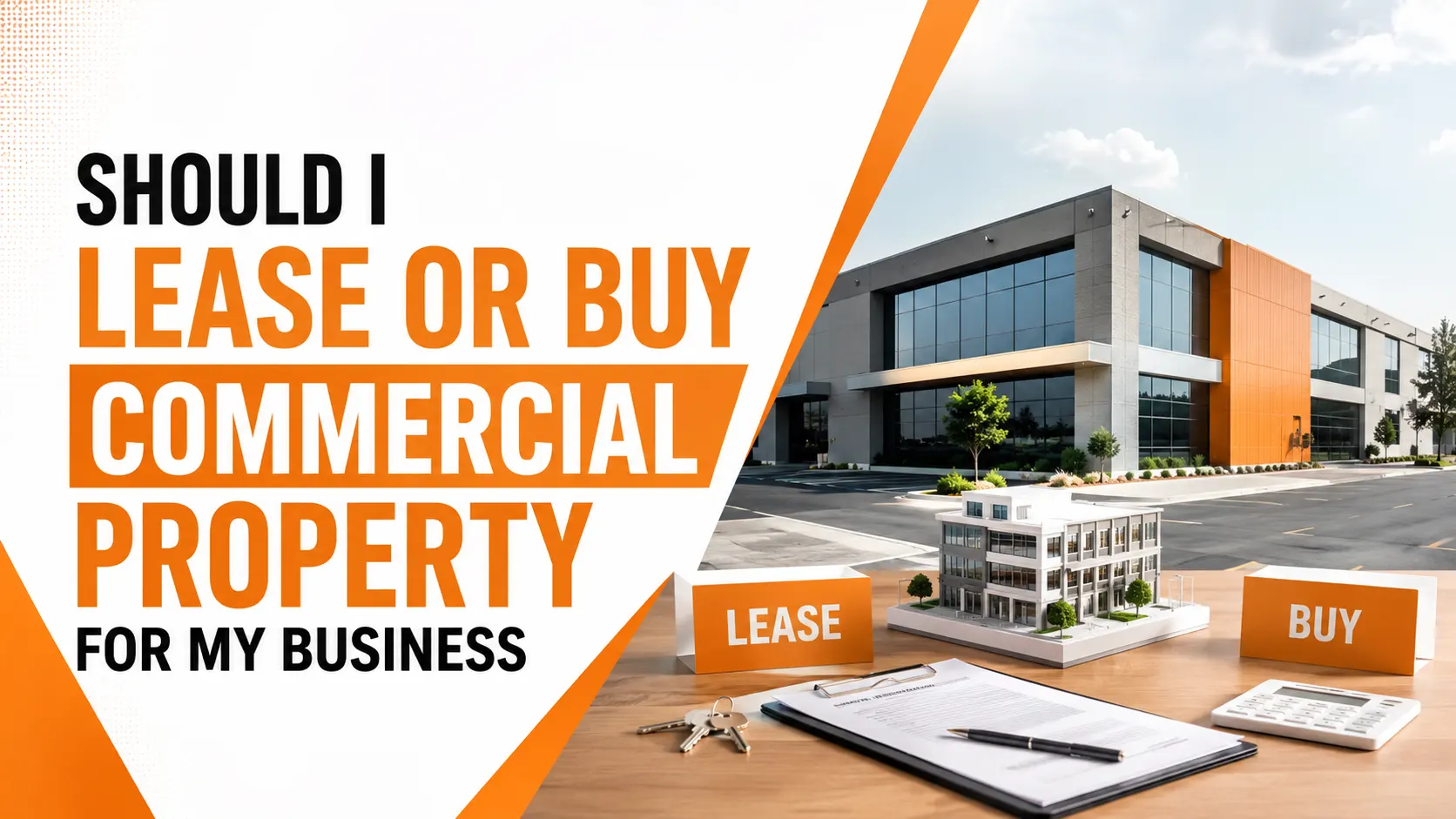 Lease or buy commercial property