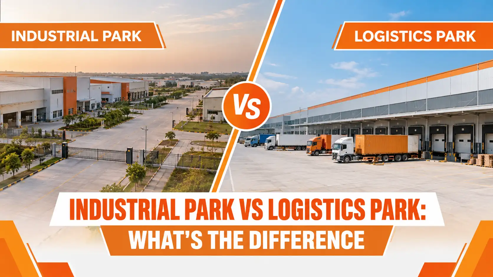 Industrial park vs logistics park comparison