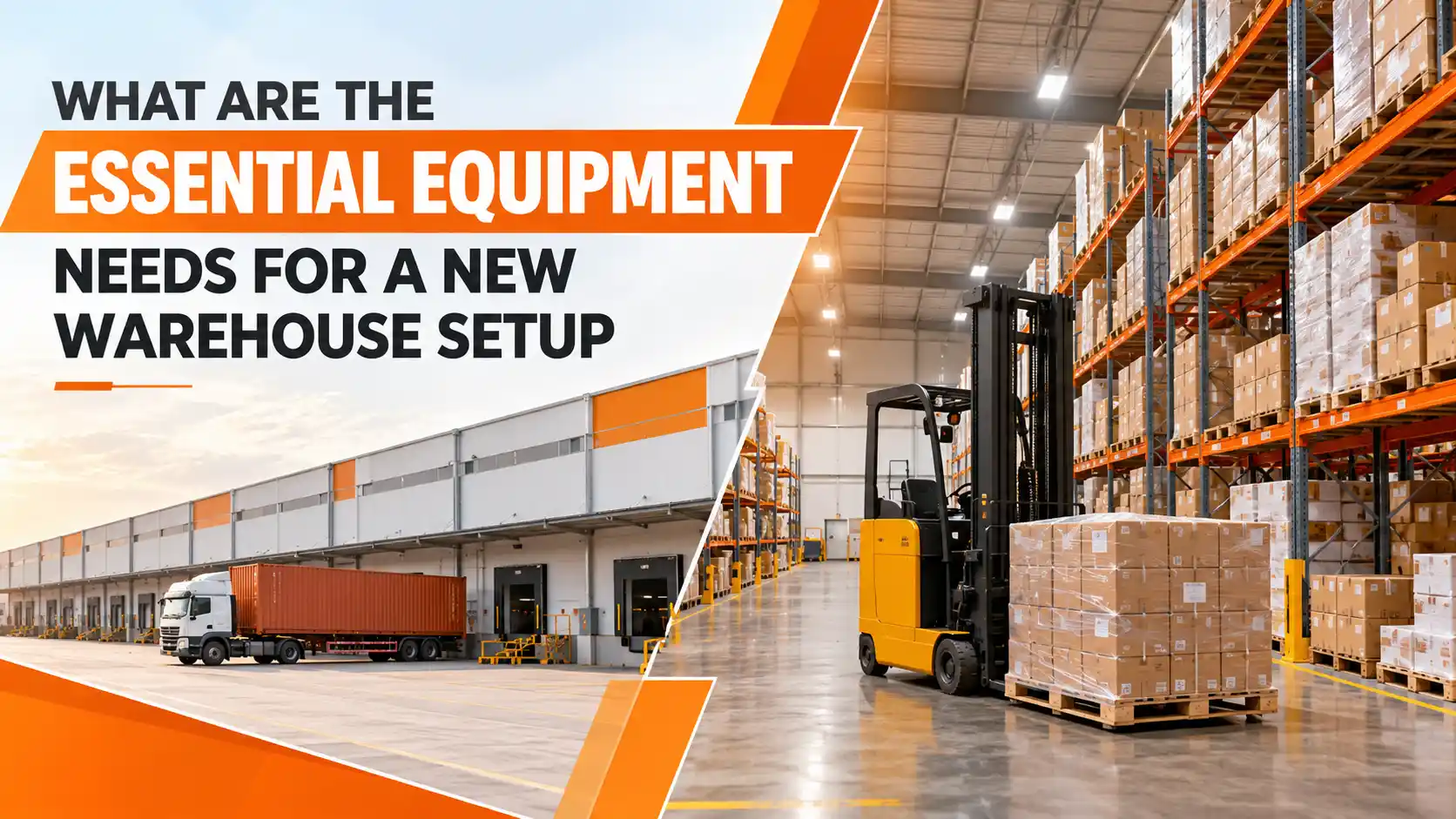 What are the essential equipment needs for a new warehouse setup Essential equipment for a new warehouse setup